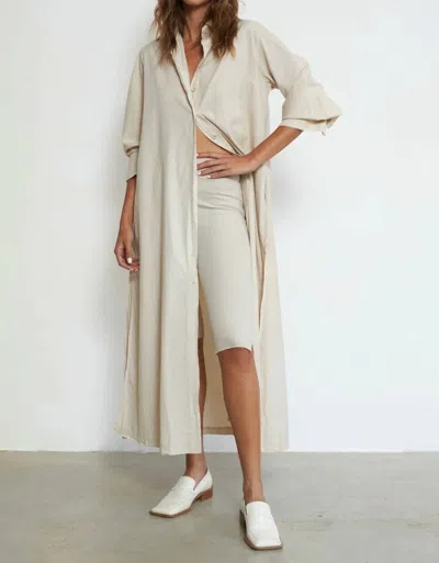 Q House Of Basics Joseph Cardigan In Sand In Multi