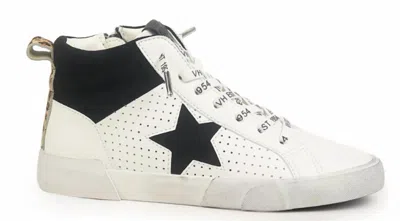 Vintage Havana Arlo High Top In Black & White In Multi