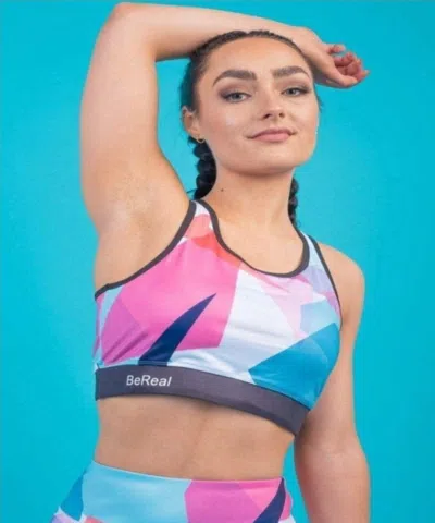 Bereal Knockout Series Sports Bra In White
