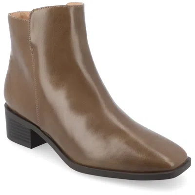 Journee Collection Women's Tru Comfort Foam Cappri Booties In Grey