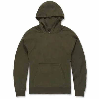 Jordan Craig Men's Summer Breeze Pullover Hoodie In Army Green In Multi