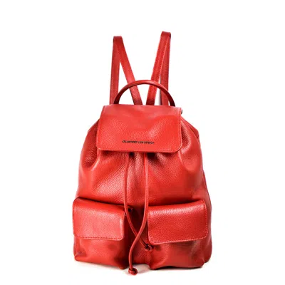 Claudio Civitico Adrianna Backpack In Red