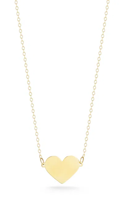 Ember Fine Jewelry 14k Italian Gold Heart Necklace In Multi