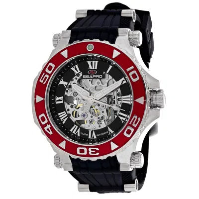 Seapro Men's Seaway Black Dial Watch In Black