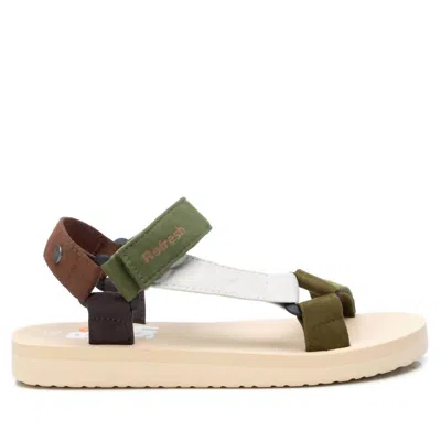 Xti Women's Flat Sandals In Open Green In Multi