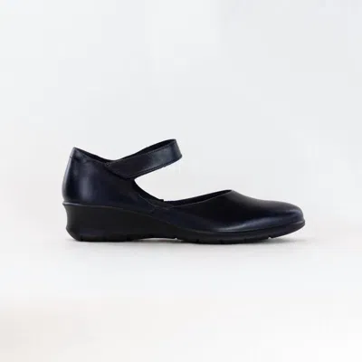 Ecco Women's Felicia Mary Jane Shoes In Marine In Blue