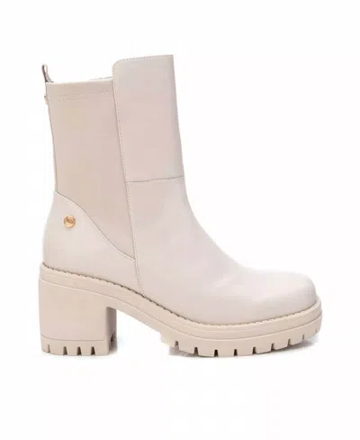 Xti Women's Ankle Booties In Light Beige In Multi