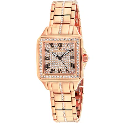 Christian Van Sant Women's Rose Gold Dial Watch In Multi