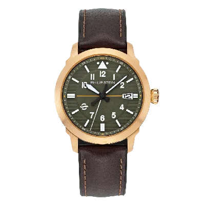 Philip Stein Skyfinder - Model 700bz-pltgrn-cprbr In Green