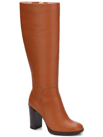 Kenneth Cole New York Justin 2.0 Pg Womens Leather Tall Knee-high Boots In Multi