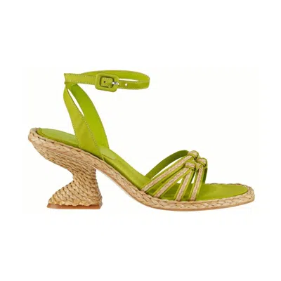 Paloma Barceló Women's Ruby Sandal In Lime In Multi