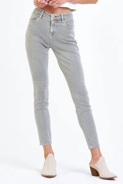 Dear John Denim Gisele Mid Rise Skinny Jean In Desert Sage In Multi