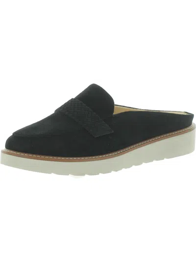 Naturalizer Adiline Womens Suede Slip-on Mules In Multi