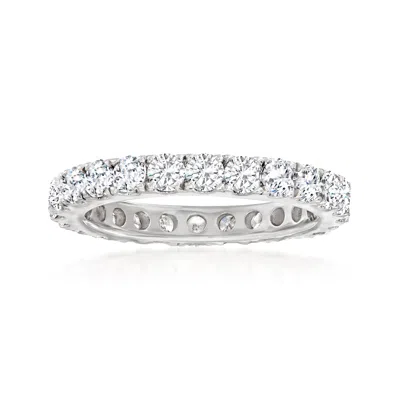 Ross-simons Diamond Eternity Band In 14kt White Gold