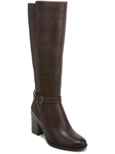 Naturalizer Joslynn Womens Faux Leather Narrow Calf Knee-high Boots In Multi