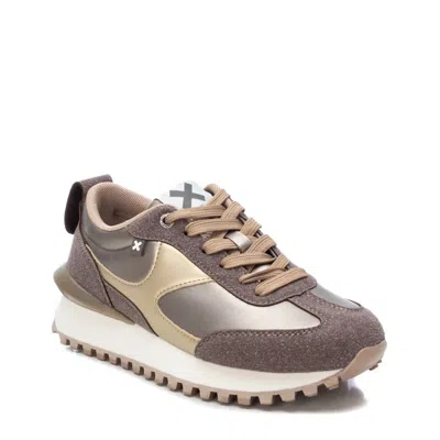 Xti Women's Lace-up Sneakers In Rust Copper In Multi