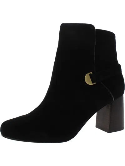 Bella Vita Siti Womens Leather Square Toe Ankle Boots In Multi