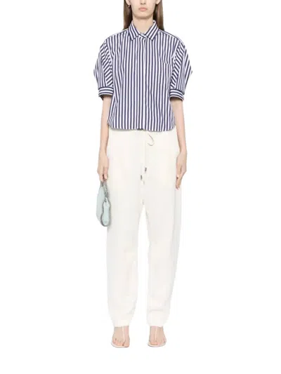 Twp Jetties Beach Pant In Bone In Multi