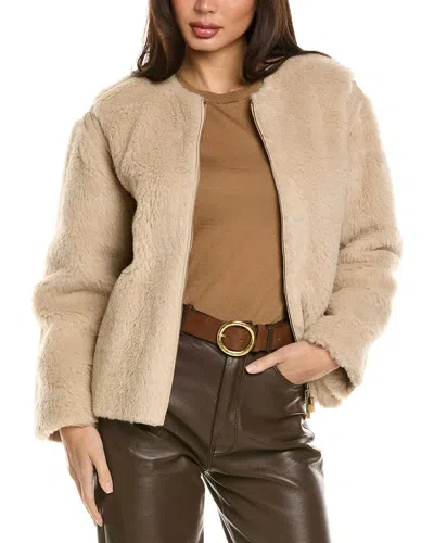 Max Mara Panno Alpaca In Brown