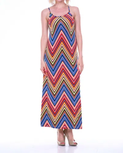 White Mark Adalina Maxi Dress In Red In Red