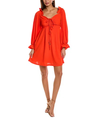 Maison Maar Mini Dress In Red