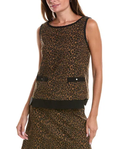 Sara Campbell The Goldie Top In Multi
