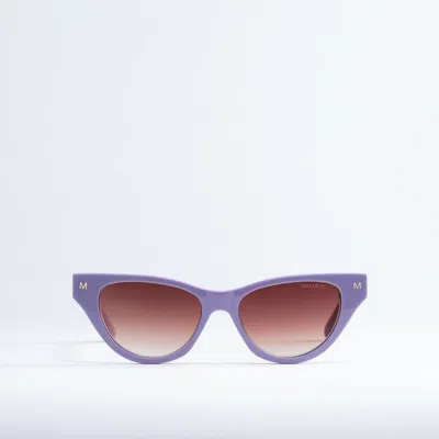 Machete Suzy Sunglasses In Violet In Purple