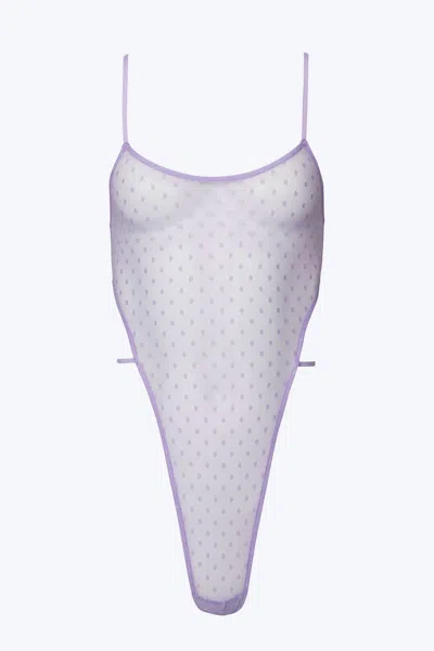 Only Hearts Coucou Lola Minimal Body In Violet In Multi