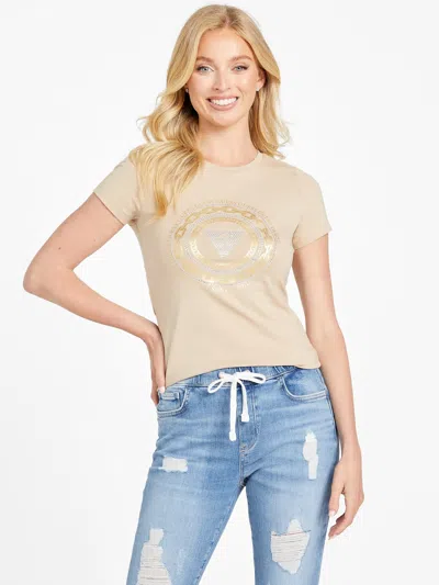 Guess Factory Eco Verna Logo Tee In Multi