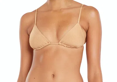 Vitamin A Sol Bikini Top In Affogato In Multi