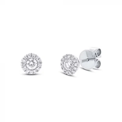 Diana M. Fine Jewelry 14k 0.24 Ct. Tw. Diamond Earrings In White