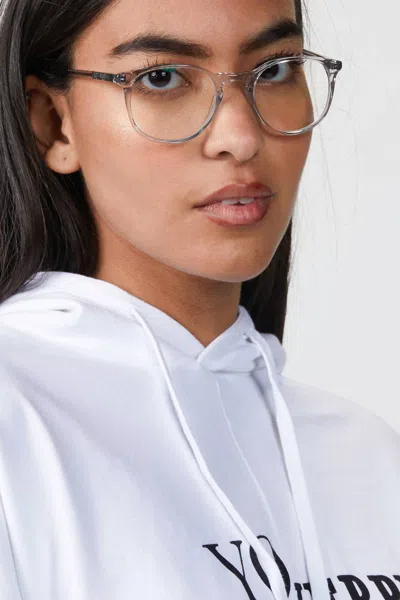 Baxter Blue Lane Eyeglass In Crystal/champagne In Multi