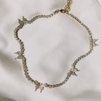 Heymaeve Poppy Choker In Gold