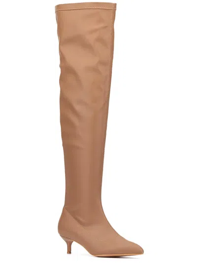New York And Company Monia Over-the-knee Boot In Multi