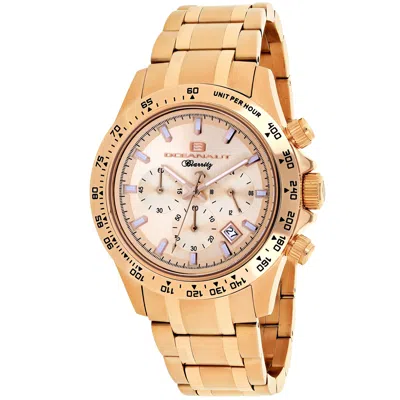 Oceanaut Men's Rose Gold Dial Watch In Multi