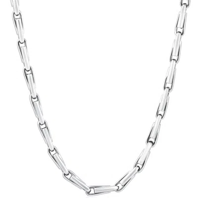 Pompeii3 Men's 14k Gold (106gram) Or Platinum (199gram) 6mm Link Chain Necklace 24" In Multi