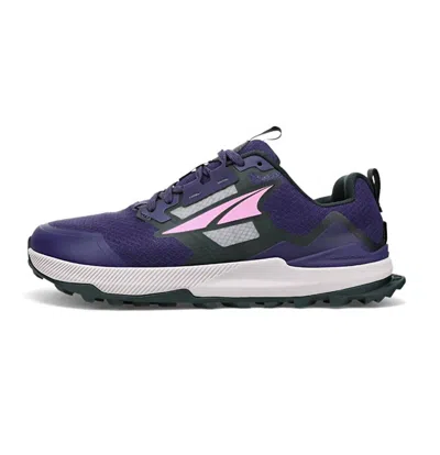 Altra Women's Lone Peak 7 Running Shoes - Medium Width In Dark Purple In Multi