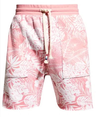Sol Angeles Men's Palm Saddle Short In Cayenne In Multi