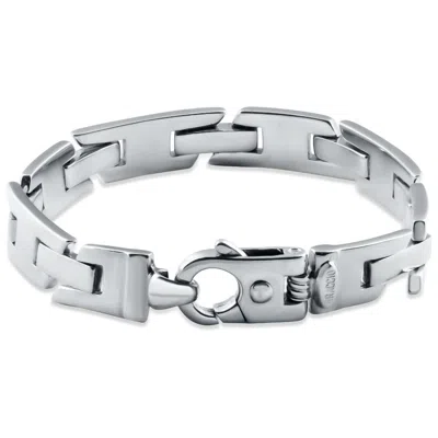 Pompeii3 Men's Link 14k Gold (85gram) Or Platinum (137gram) 12mm Bracelet 9" In Multi