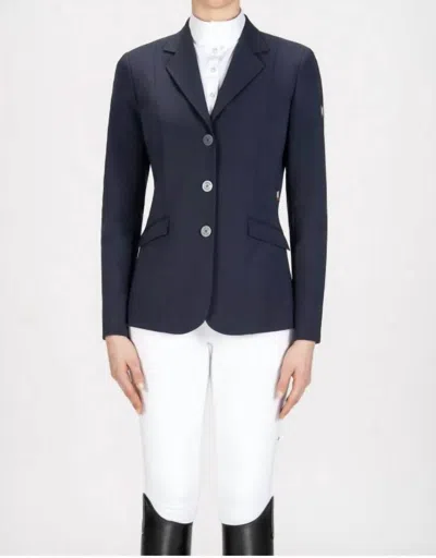 Equiline Hayley - Hunter Women's Show Coat In X-cool Evo In Black In Black