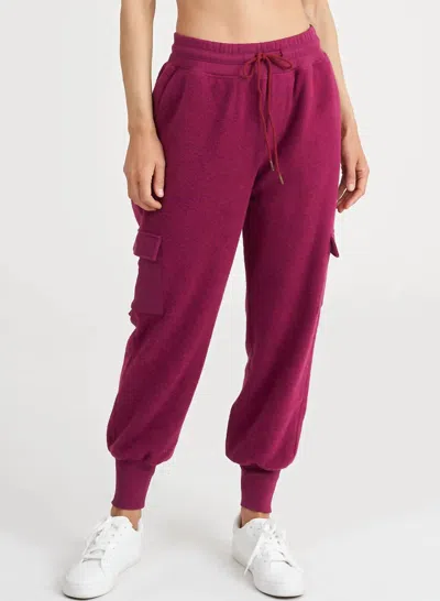 Thrive Societe Women's Finley Joggers In Sangria In Multi