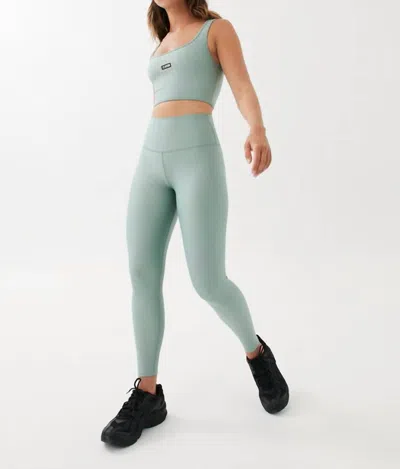 P.e Nation Grand Stand Legging In Iceberg Green In Multi