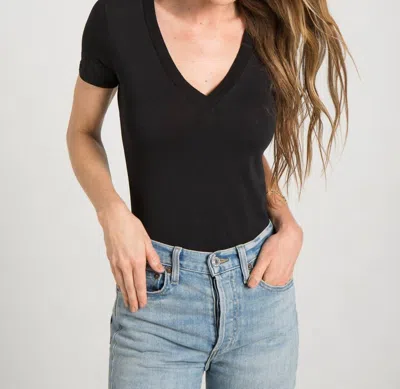 N:philanthropy Honey Bodysuit In Black Cat In Multi