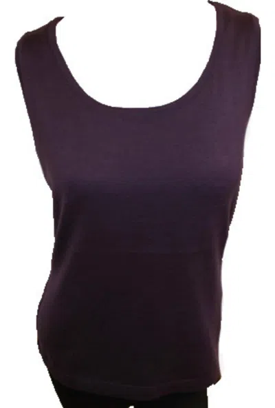 Angel Bra-friendly Tank Top In Plum In Pink