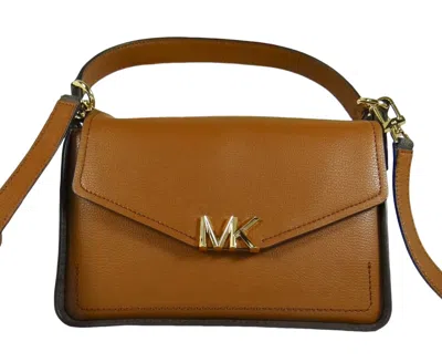 Michael Kors Sylvia Luggage Leather Convertible Shoulder Crossbody Bag In Multi