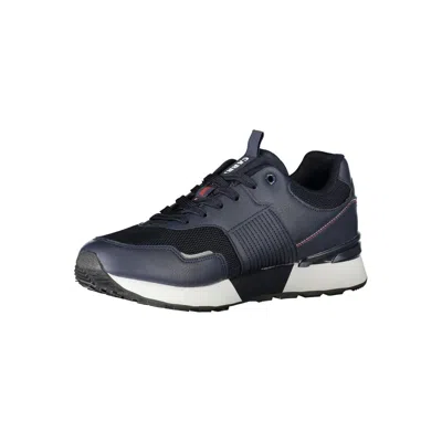 Carrera Sleek Contrasting Blue Sneakers With Logo Detail In Blue