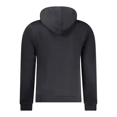 Napapijri Black Cotton Sweater In Black