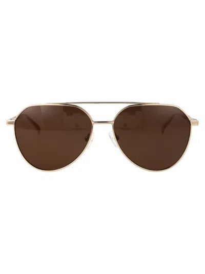 Alexander Mcqueen Alexander Mc Queen Aviator Sunglasses Am0478 S 002