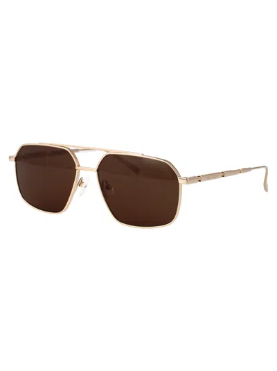 Alexander Mcqueen Alexander Mc Queen Aviator Sunglasses Am0478 S 002