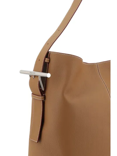 Alexander Mcqueen Women T-bar Sling Shoulder Bag In Brown
